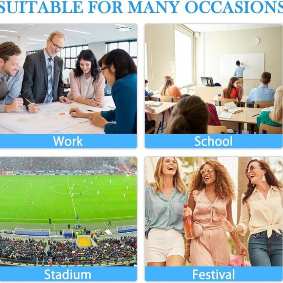 Clear Bag Stadium Approved, Lunch Bag Lunch Box for Women Men Reusable Insulated - Picture 4 of 6